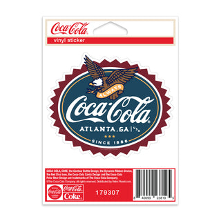 Always Coca-Cola Eagle Mini Vinyl Sticker