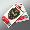 Coca-Cola Go Refreshed Wings Logo Mini Vinyl Sticker