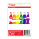 Coke Bottles Rainbow Wave LGBTQ Pride Mini Vinyl Sticker