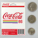 Coca-Cola 86 Rainbow LGBTQ Pride Mini Vinyl Sticker