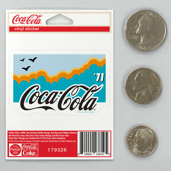 Coca-Cola 71 Mini Vinyl Sticker