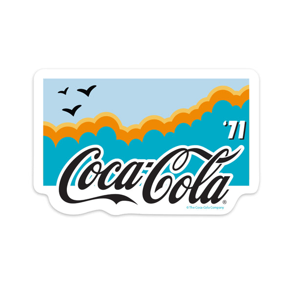 Coca-Cola 71 Mini Vinyl Sticker