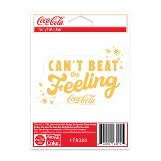 Coca-Cola Cant Beat the Feeling Mini Vinyl Sticker