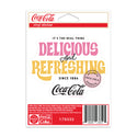 Coca-Cola Delicious Refreshing Since 1886 Mini Vinyl Sticker