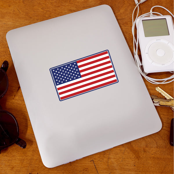 USA Flag Patriotic Vinyl Sticker