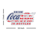 Drink Coca-Cola USA Flag Patriotic Vinyl Sticker