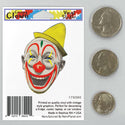 Creepy Circus Clown Scary Nose Mini Vinyl Sticker