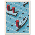 Ship Classic Board Game & Pieces Decal