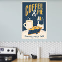 Coffee & Pie Kitchen Decal