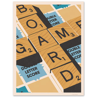 Scrabble Classic Board Game Double Word Decal