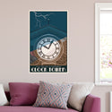 Hill Valley Clock Tower Time Travel Movie Decal