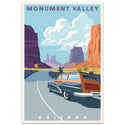 Monument Valley Arizona Vacation Car Travel Decal