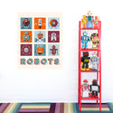 Retro Robots Sci Fi Decal