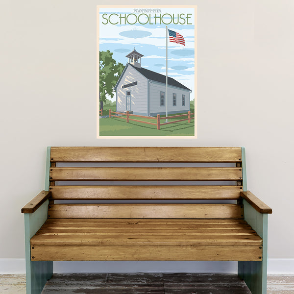 Protect the Schoolhouse UFO Decal