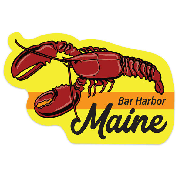 Maine Lobster Vinyl Sticker