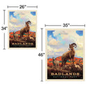 Badlands National Park South Dakota Bighorn Sheep Decal