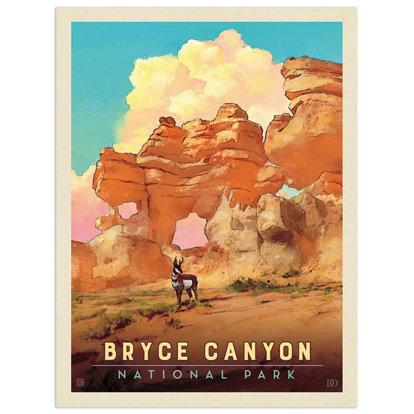 Bryce Canyon Utah National Park Pronghorn Decal