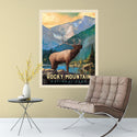 Rocky Mountain National Park Colorado Elk Decal