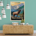 Rocky Mountain National Park Colorado Elk Decal