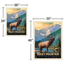 Rocky Mountain National Park Colorado Elk Decal