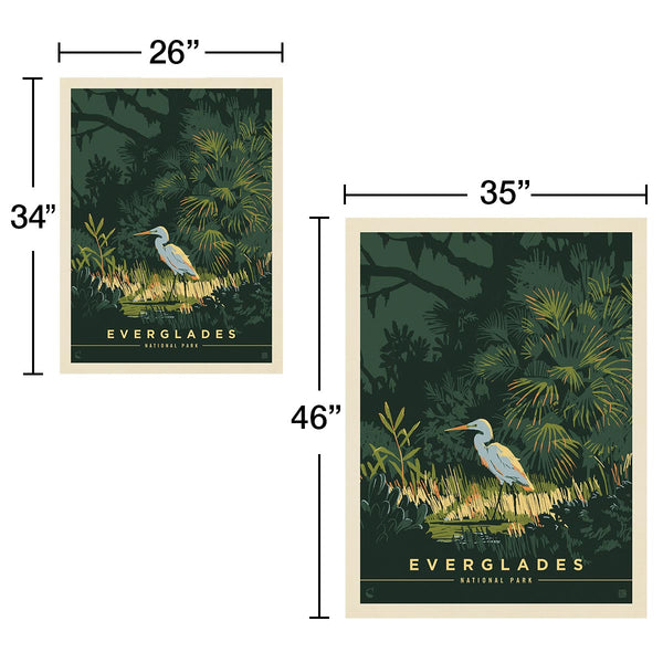 Everglades National Park Florida Egret Decal