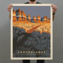 Canyonlands National Park Utah Wolf Decal