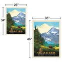 Glacier National Park Montana Bears Decal