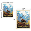 Gates of the Arctic National Park Alaska Caribou Decal