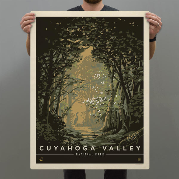 Cuyahoga Valley National Park Ohio Trees Decal