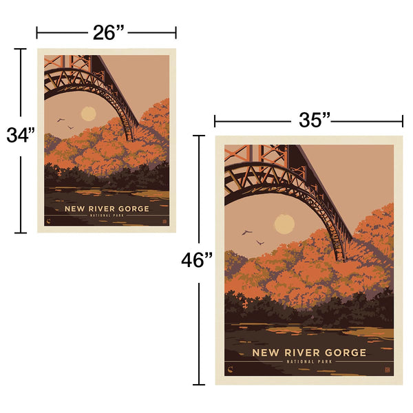 New River Gorge National Park Virginia Decal
