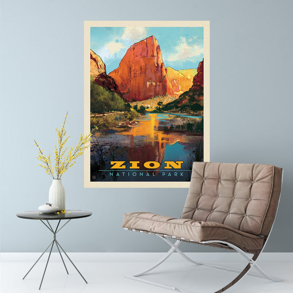 Zion National Park Utah Decal