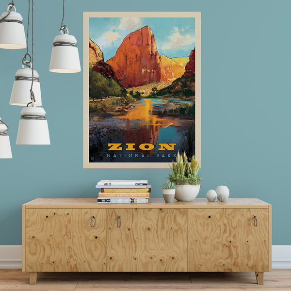 Zion National Park Utah Decal