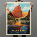 Zion National Park Utah Decal