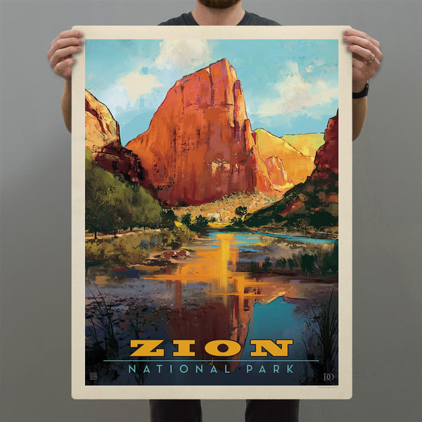 Zion National Park Utah Decal