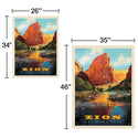 Zion National Park Utah Decal