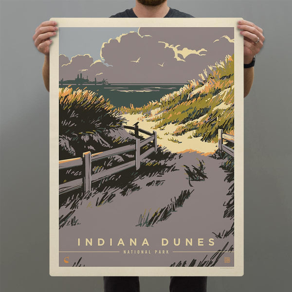 Indiana Dunes National Park Beach Decal