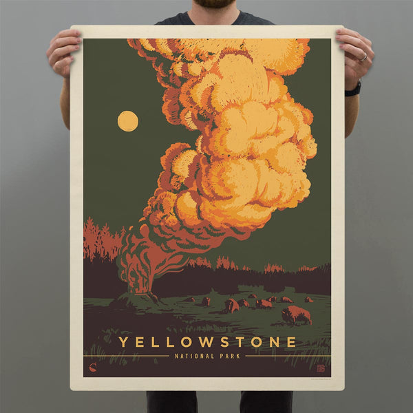 Yellowstone National Park Wyoming Decal