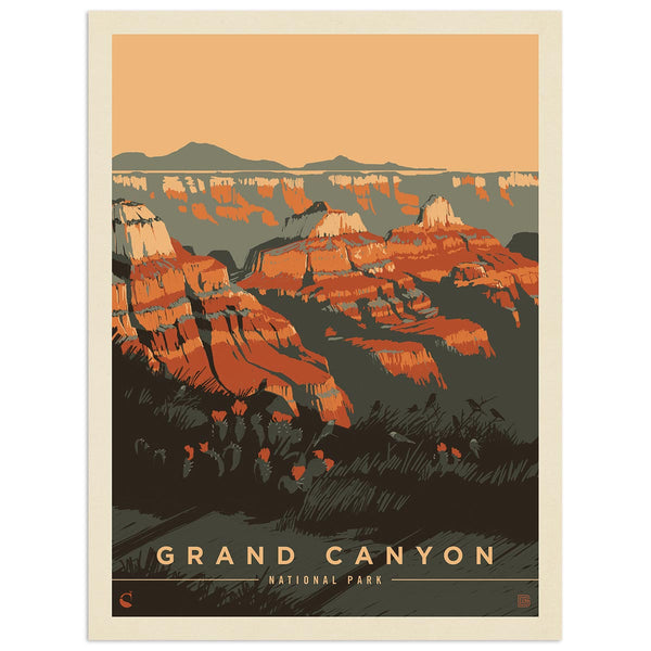 Grand Canyon National Park Arizona Cliffs Decal