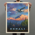 Denali National Park Alaska Airplane Decal