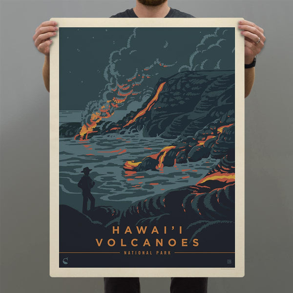 Hawaii Volcanoes National Park Lava Decal