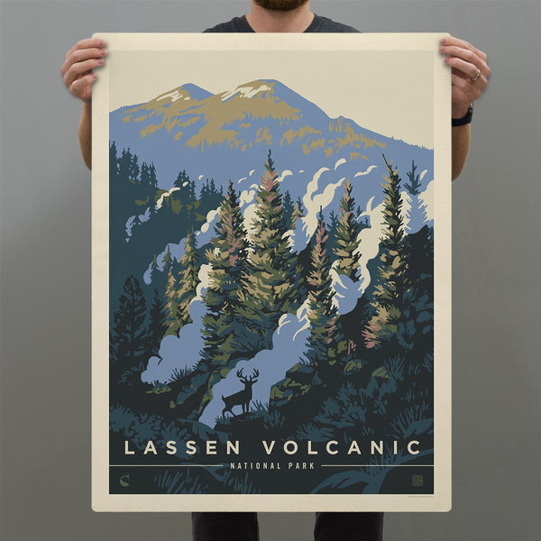 Lassen Volcanic National Park California Steam Decal