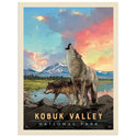 Kobuk Valley National Park Alaska Wolves Decal