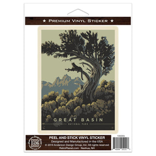 Great Basin National Park Nevada Vinyl Sticker