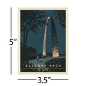 Gateway Arch National Park St. Louis MO Vinyl Sticker