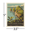 American Samoa National Park Pola Island Vinyl Sticker