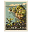 American Samoa National Park Pola Island Vinyl Sticker