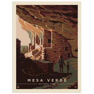 Mesa Verde National Park Colorado Cliff Dwelling Vinyl Sticker