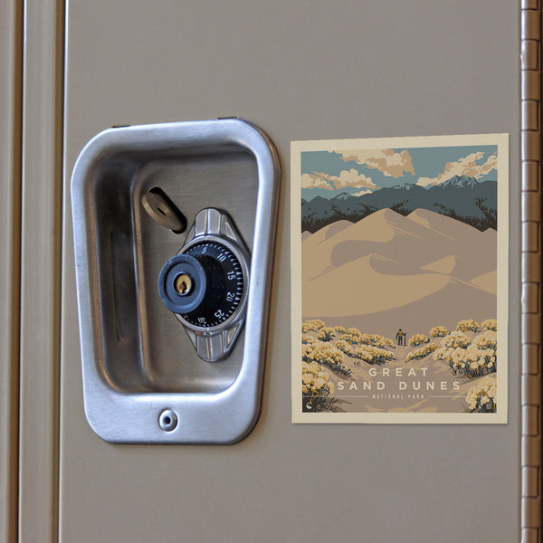 Great Sand Dunes National Park Colorado Vinyl Sticker