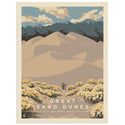 Great Sand Dunes National Park Colorado Vinyl Sticker