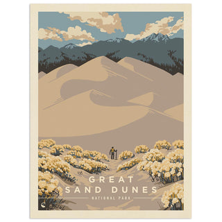 Great Sand Dunes National Park Colorado Vinyl Sticker